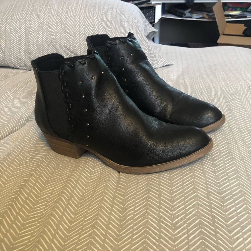 Black booties
